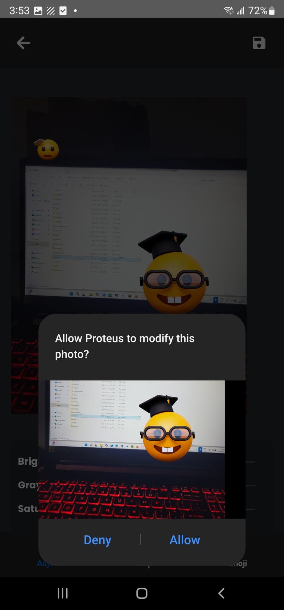 Proteus Image Editor screen 3