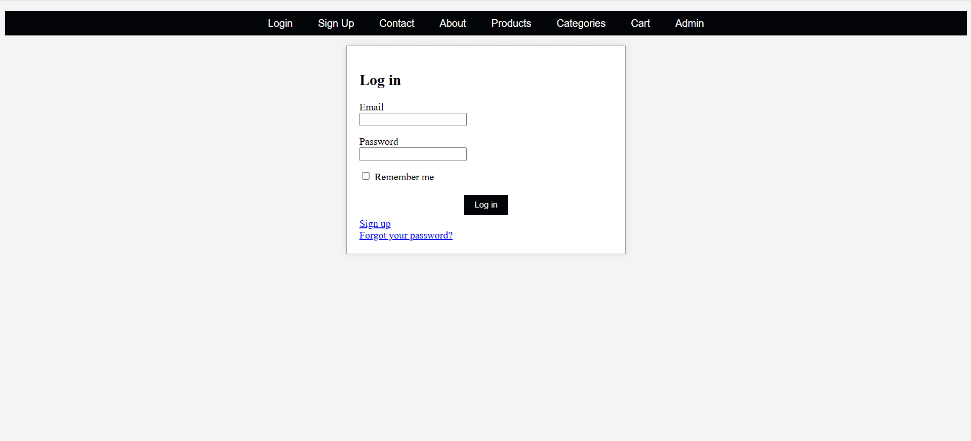 eCommerce Website, additional view 1