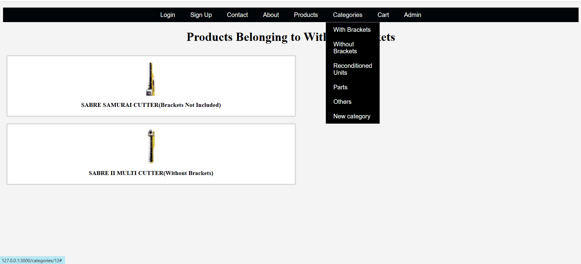 eCommerce Website, additional view 2